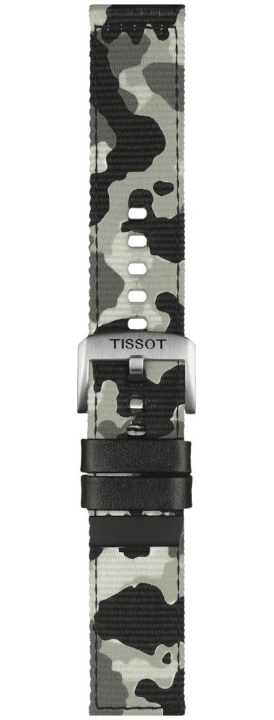 Obrazek MATERIAŁOWY PASEK TISSOT W KOLORZE KHAKI 22 MM