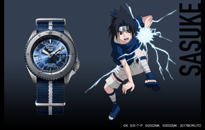 Seiko 5 Sports Sasuke Uchiha Limited Edition