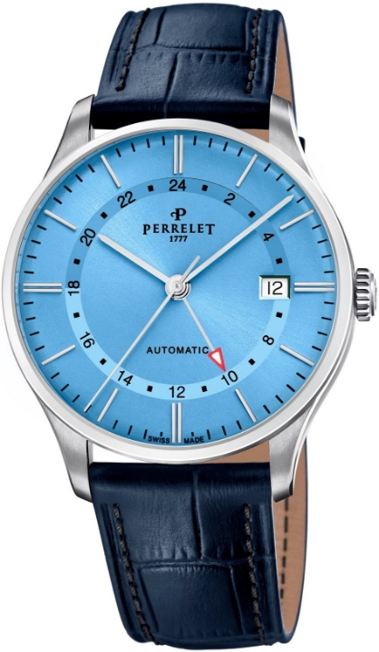 Perrelet Weekend GMT Ice Blue