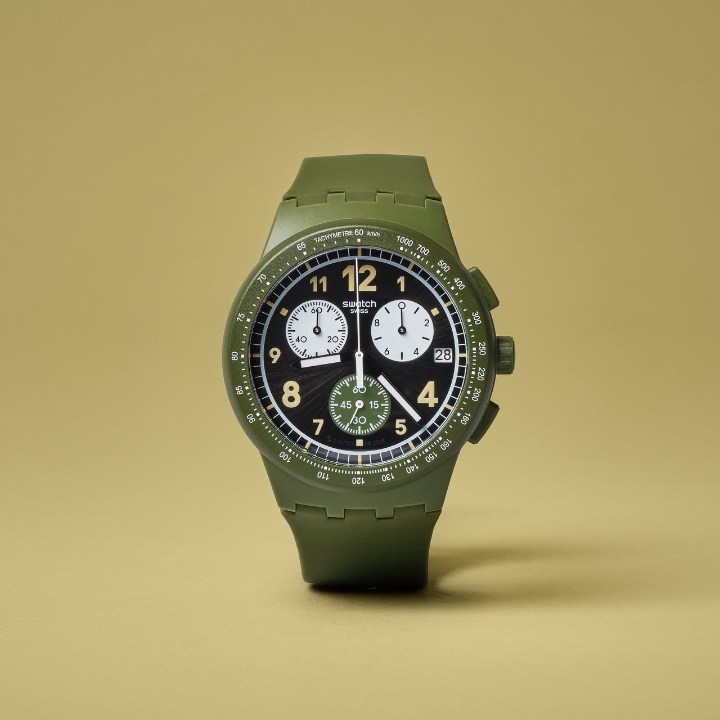 Swatch Nothing Basic About Green