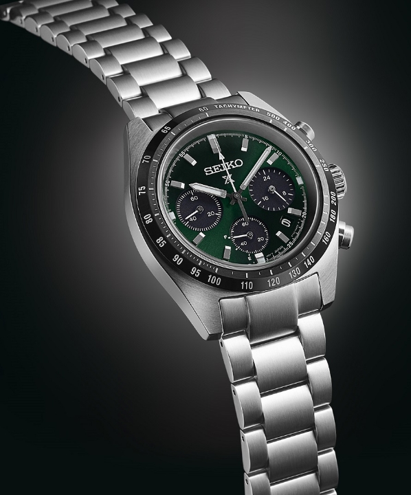 Seiko Prospex ‘Deep Green’ Speedtimer Solar Chronograph