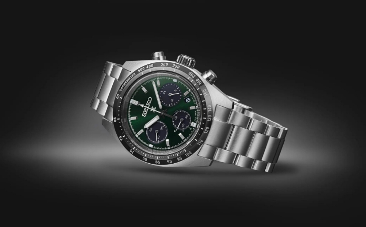 Seiko Prospex ‘Deep Green’ Speedtimer Solar Chronograph