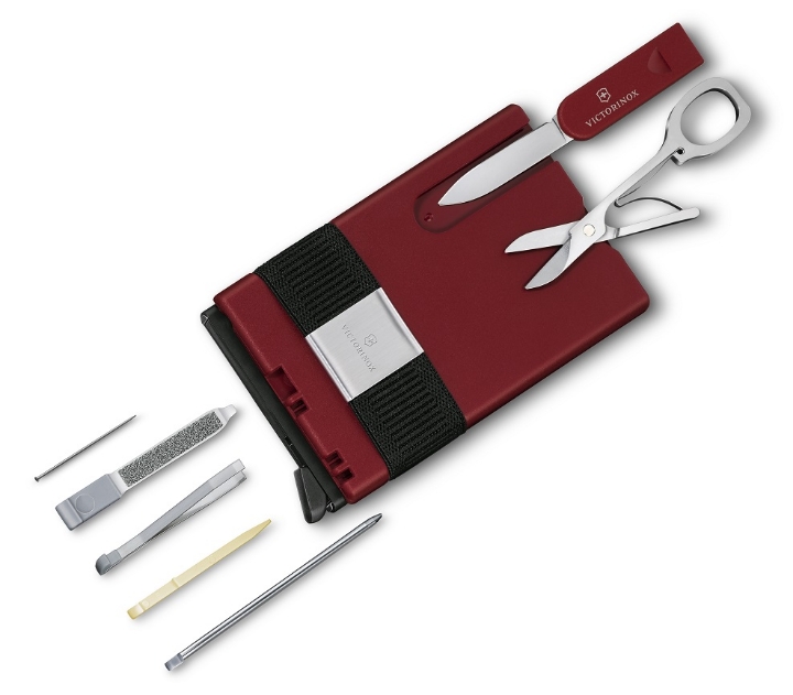 Portfel Victorinox Smart Card - czerwony/czarny