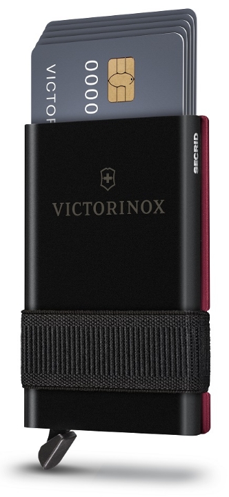 Portfel Victorinox Smart Card - czerwony/czarny