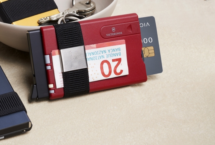 Portfel Victorinox Smart Card - czerwony/czarny