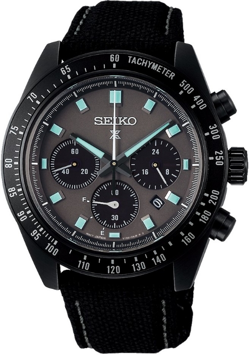 Obrazek Seiko Prospex Speedtimer The Black Series ‘Night Vision’ Solar Speedtimer Chronograph