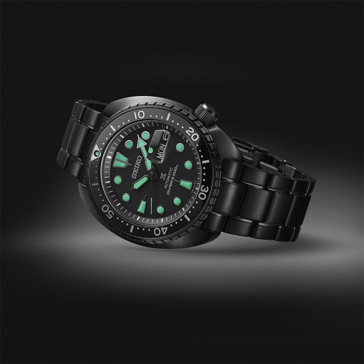 Obrazek Seiko Prospex The Black Series ‘Night Vision’ Turtle Diver