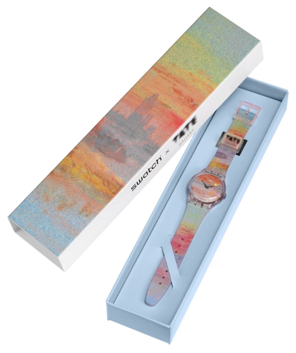 Swatch x Tate Gallery Turner's Scarlet Sunset