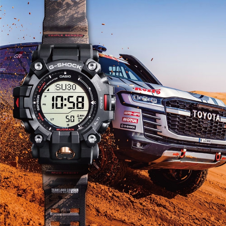 Obrazek Casio G-Shock Mudman Team Land Cruiser Toyota Auto Body Collaboration