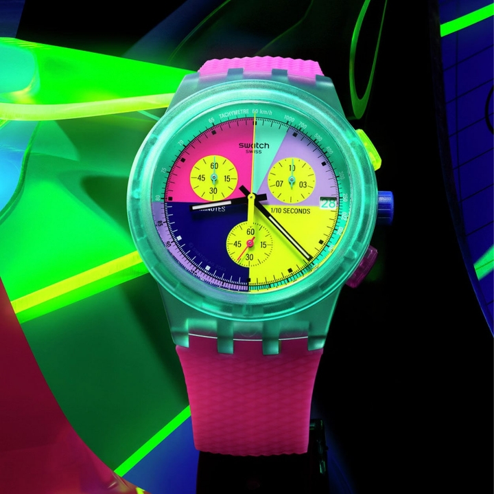 Obrazek SWATCH NEON FLASH ARROW