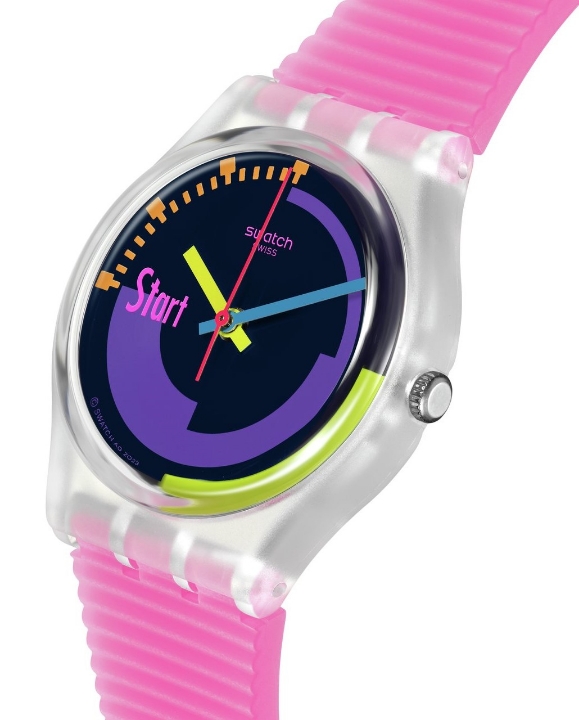 Obrazek SWATCH NEON PINK PODIUM PAY!