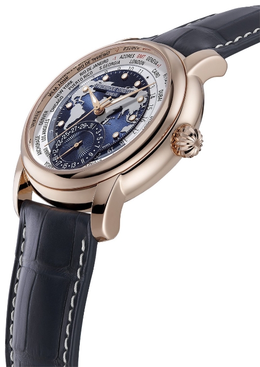 Obrazek FREDERIQUE CONSTANT Classics Worldtimer Manufacture 18k