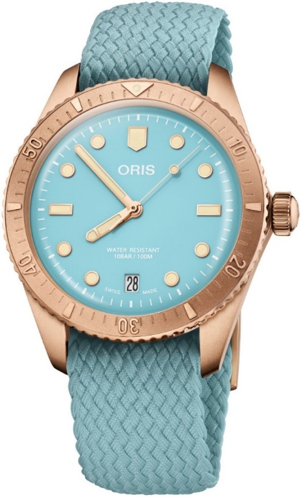 Obrazek Oris Divers Sixty-Five Cotton Candy Sky Blue