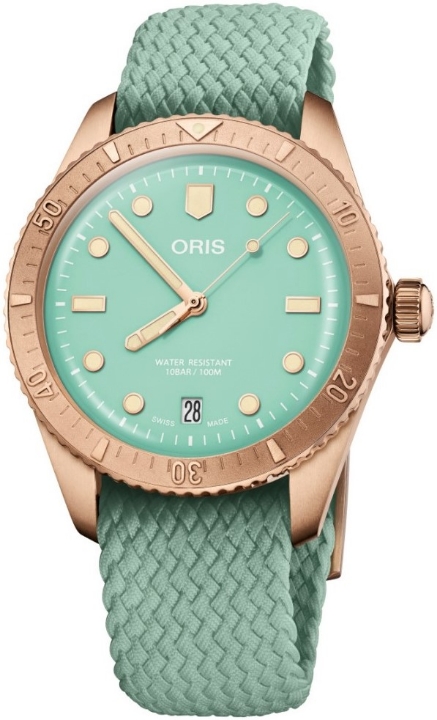 Obrazek Oris Divers Sixty-Five Cotton Candy Wild Green