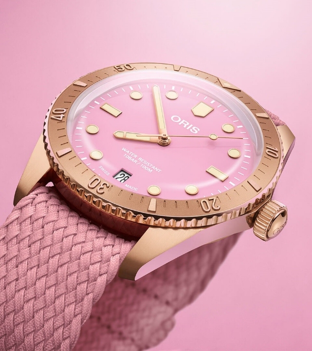 Obrazek Oris Divers Sixty-Five Cotton Candy Lipstick Pink