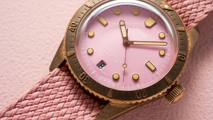 Obrazek Oris Divers Sixty-Five Cotton Candy Lipstick Pink