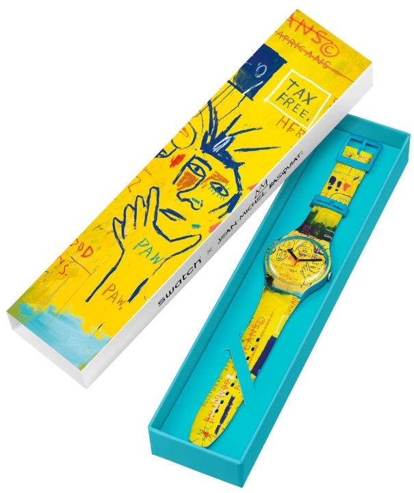 Swatch Hollywood Africans by Jean-Michel Basquiat