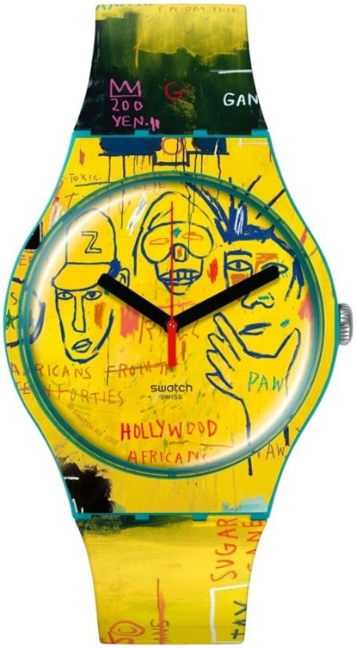 Swatch Hollywood Africans by Jean-Michel Basquiat