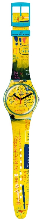 Swatch Hollywood Africans by Jean-Michel Basquiat