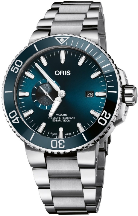 Oris Aquis Small Second, Date