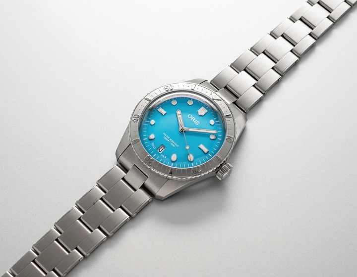 Obrazek Oris Divers Sixty-Five Cotton Candy Edition