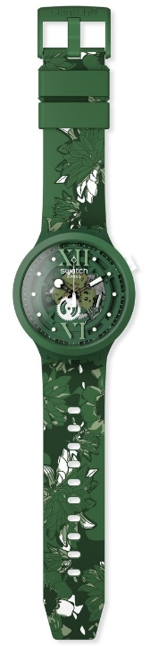 Obrazek SWATCH CAMOFLOWER GREEN