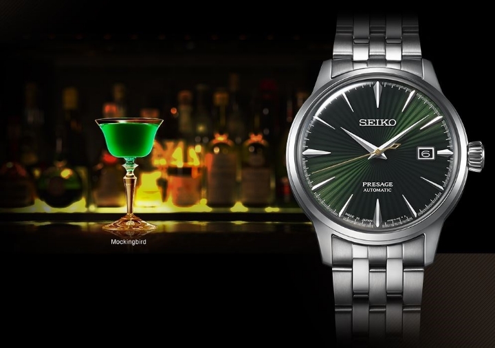 Seiko Presage Cocktail Time Mockingbird