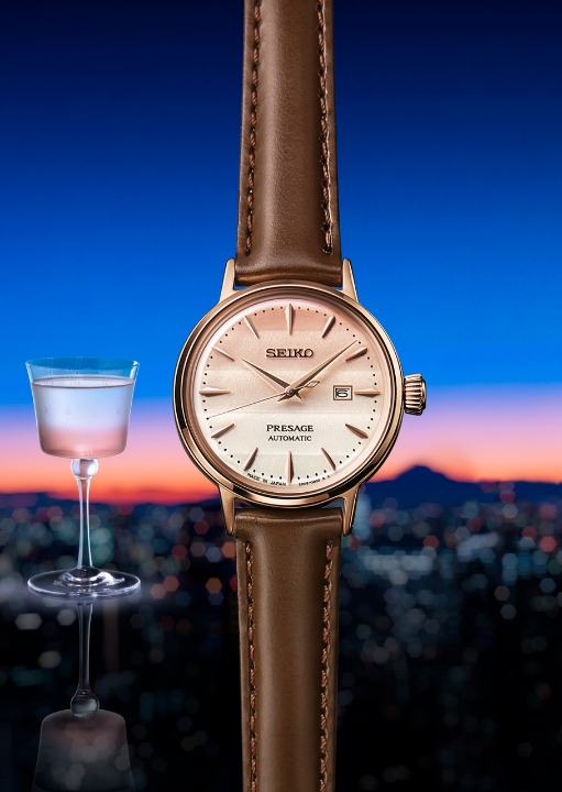 Obrazek Seiko Presage Cocktail Time STAR BAR Pinky Twilight Limited Edition