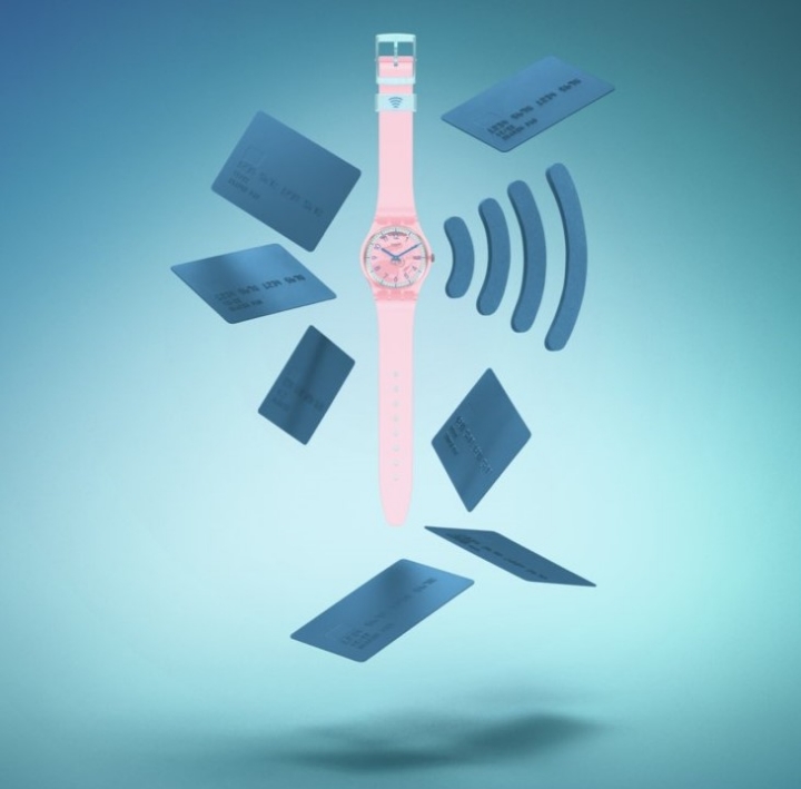 SWATCH PINK PAY!