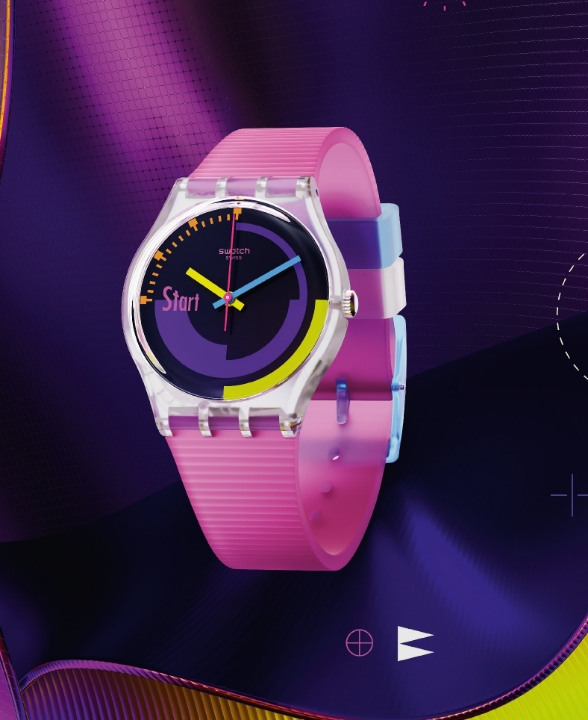 Obrazek SWATCH NEON PINK PODIUM