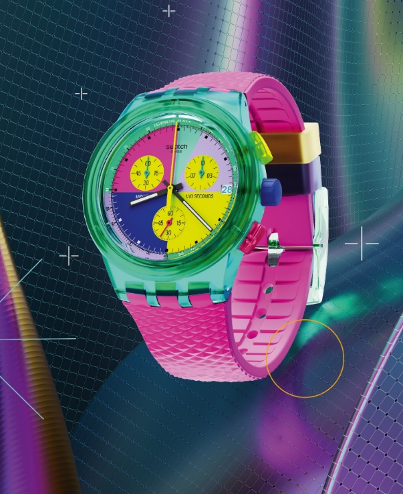 Obrazek SWATCH NEON FLASH ARROW