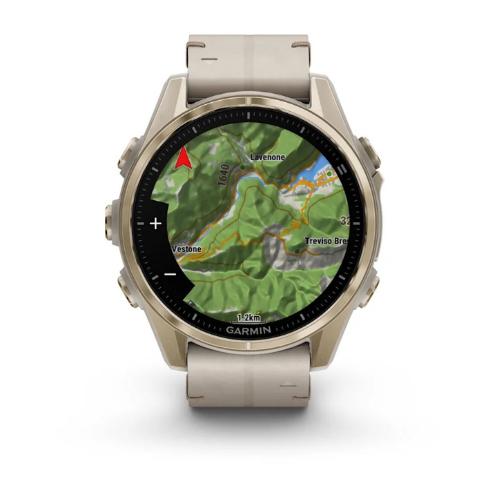 Obrazek Garmin Fenix 8 43mm, AMOLED Sapphire, Soft Gold