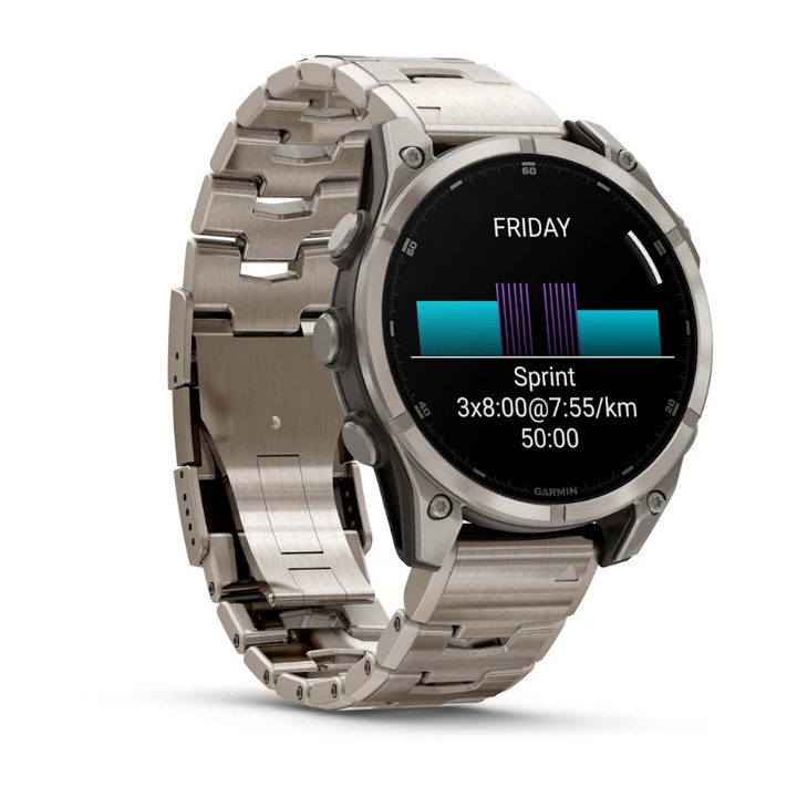 Obrazek Garmin Fenix 8 47 mm, AMOLED Sapphire, Tytan