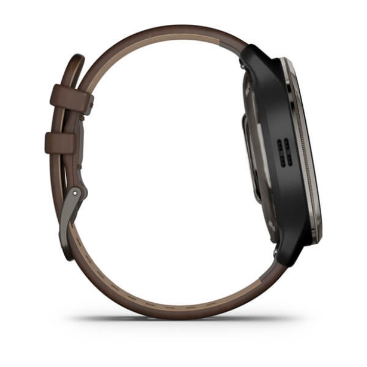 Obrazek Garmin Venu 2 Plus with Black + Slate, leather