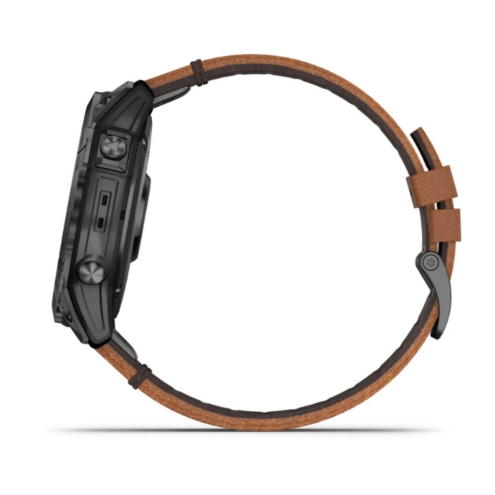 Obrazek Garmin Epix Pro 2 gen. - Sapphire Edition 51 mm Tytan DLC Chestnut