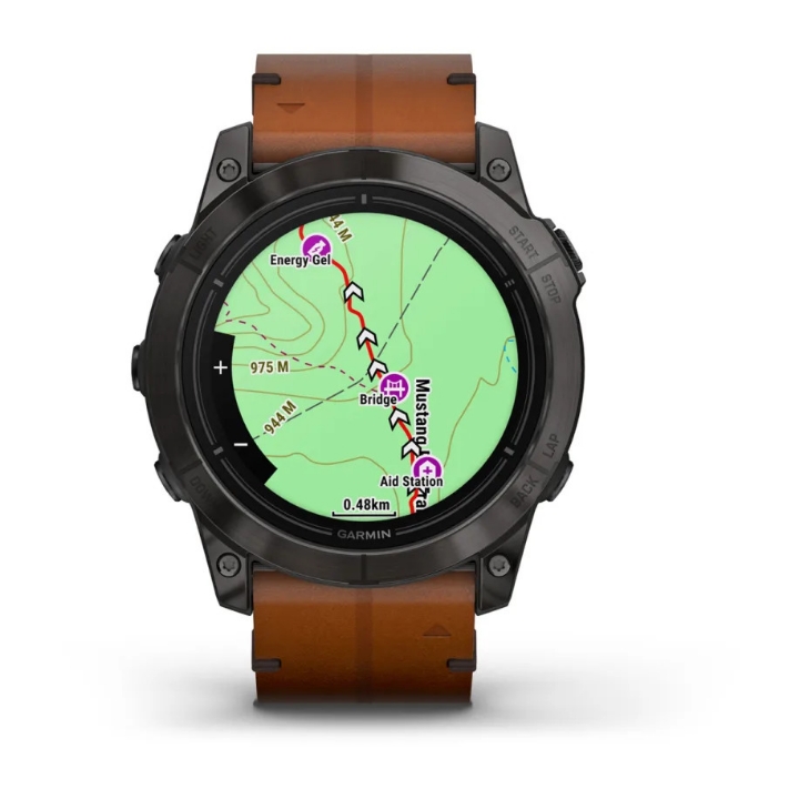 Obrazek Garmin Epix Pro 2 gen. - Sapphire Edition 51 mm Tytan DLC Chestnut