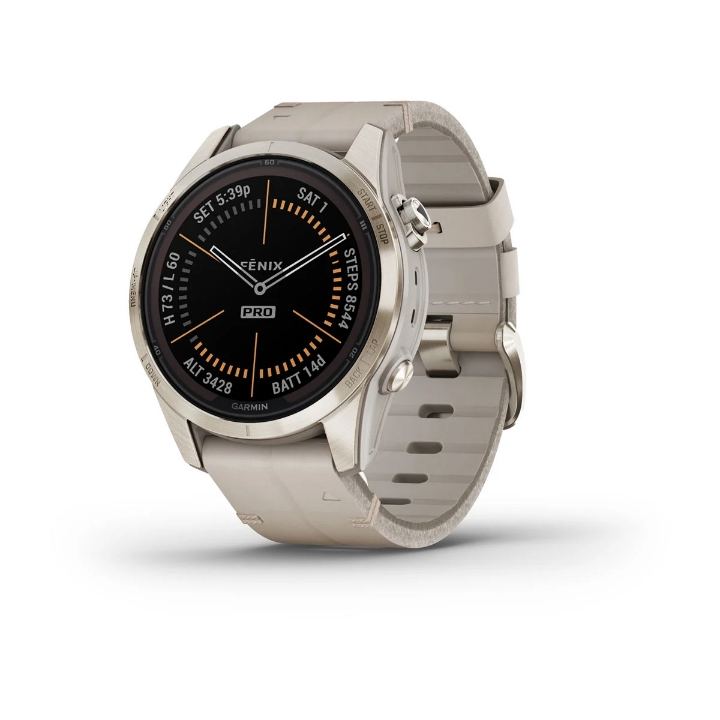 Obrazek Garmin Fenix 7S Pro Sapphire Solar 42mm Soft Gold