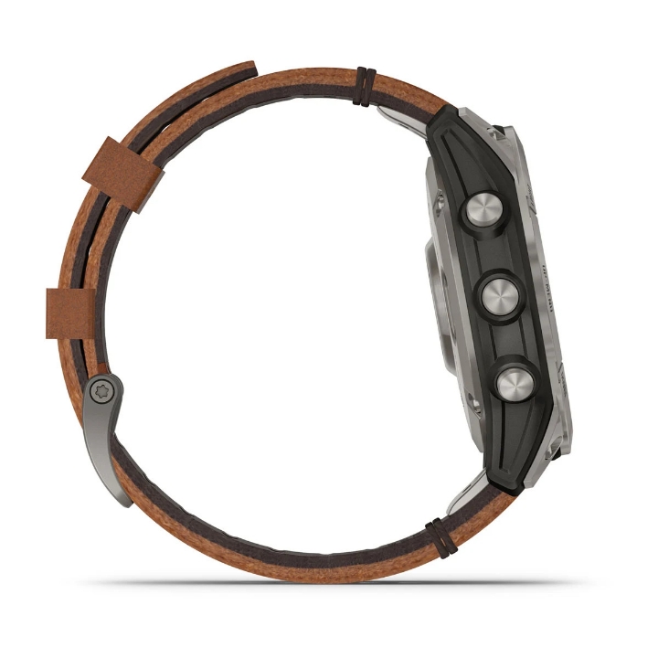 Obrazek Garmin Fenix 7 Pro Sapphire Solar 47 mm Titanium Chestnut