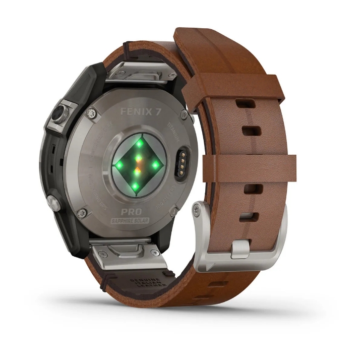 Obrazek Garmin Fenix 7 Pro Sapphire Solar 47 mm Titanium Chestnut