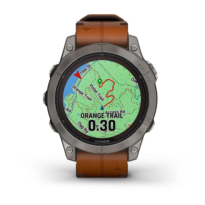 Obrazek Garmin Fenix 7 Pro Sapphire Solar 47 mm Titanium Chestnut