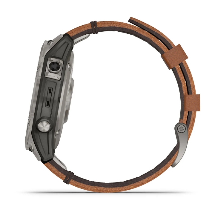 Obrazek Garmin Fenix 7 Pro Sapphire Solar 47 mm Titanium Chestnut