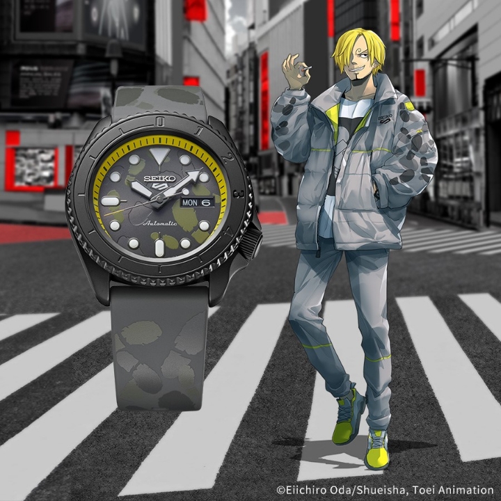 Seiko 5 Sports ONE PIECE Limited Edition SANJI