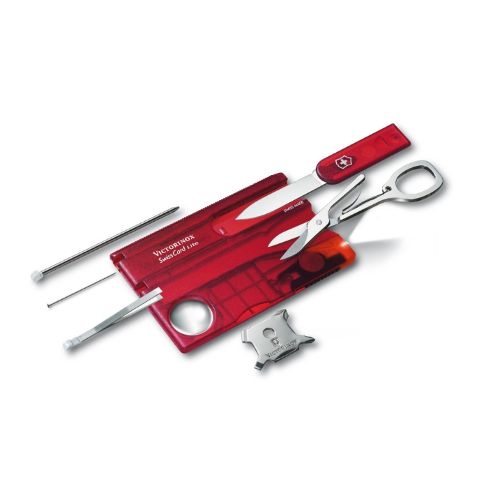 Obrazek SwissCard Lite Victorinox, Celidor, Czerwony