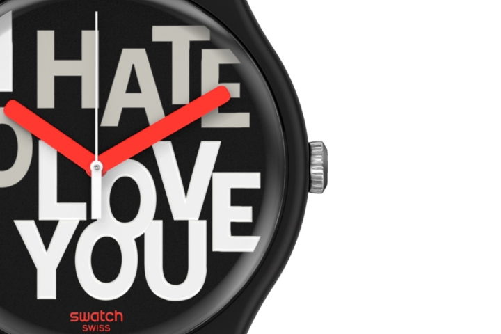 SWATCH HATE 2 LOVE