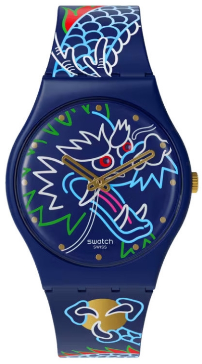 Obrazek SWATCH DRAGON IN WAVES