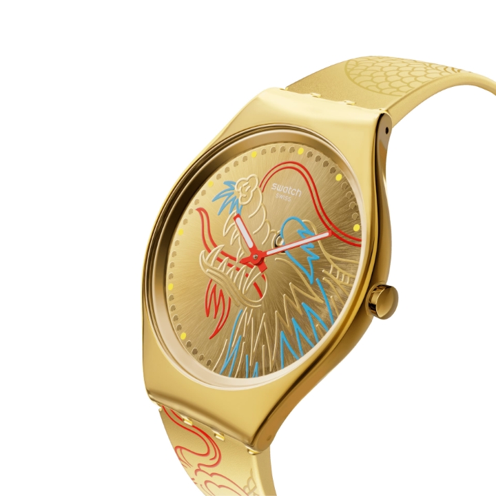 SWATCH DRAGON IN GOLD