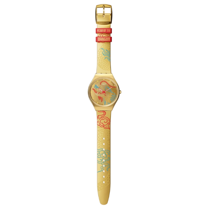 SWATCH DRAGON IN GOLD