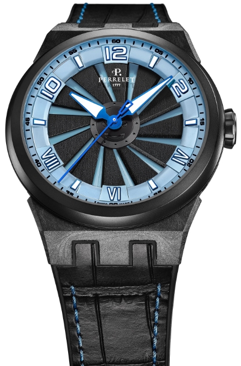 Perrelet Turbine Carbon Ice Blue