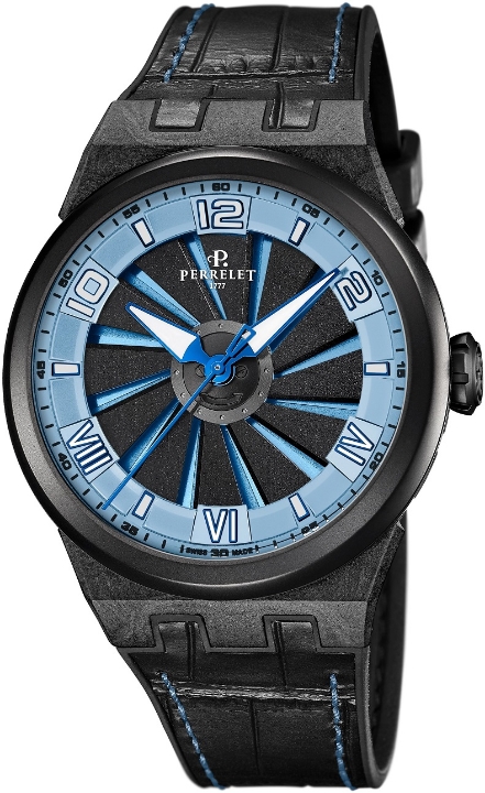 Perrelet Turbine Carbon Ice Blue