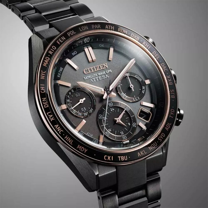 Citizen Attesa Sattelite Wave GPS